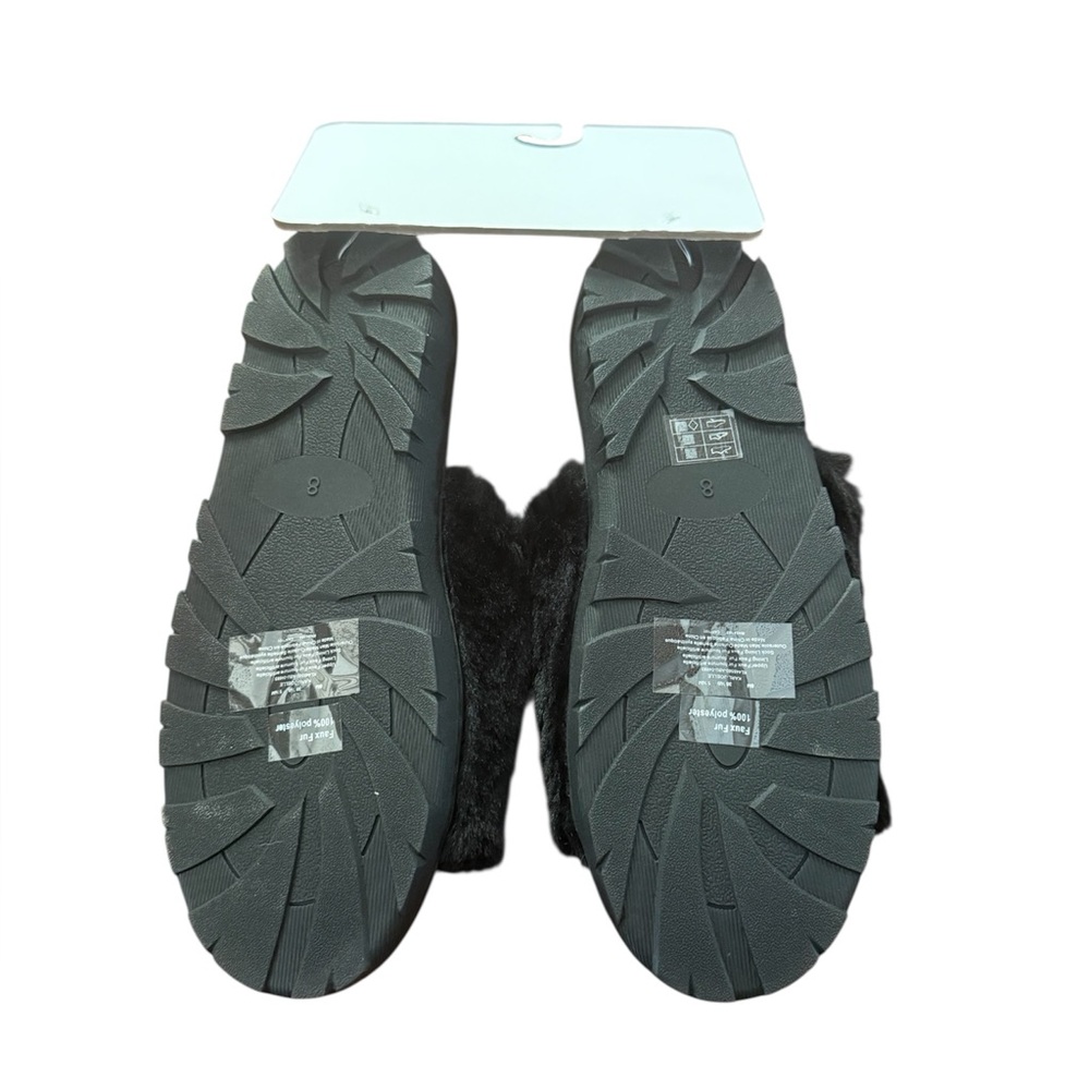 Karl Lagerfeld Black Slide Slippers Size 8, 9 Available - Picture 3 of 5